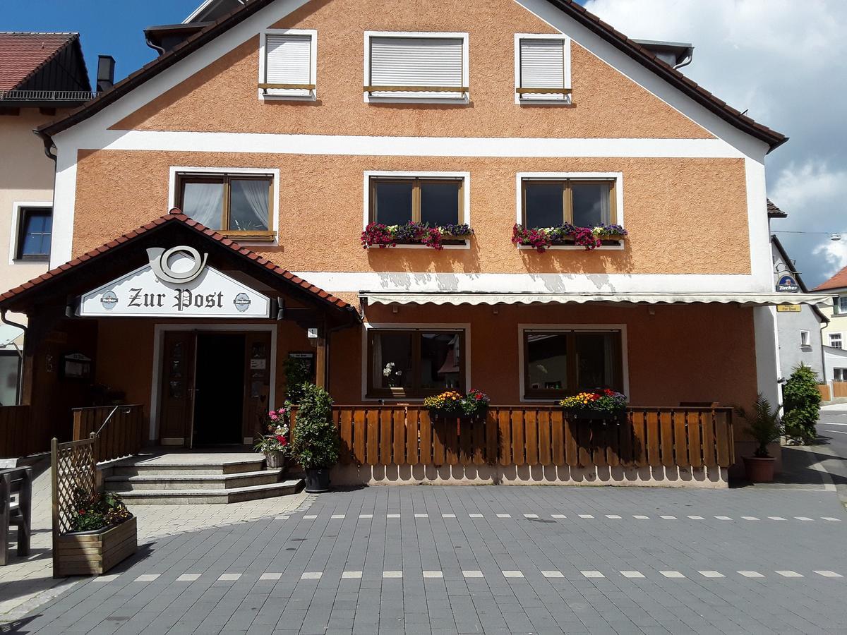Landgasthof "Zur Post" Hotel Koenigstein  Buitenkant foto