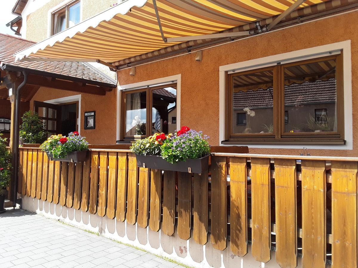 Landgasthof "Zur Post" Hotel Koenigstein  Buitenkant foto